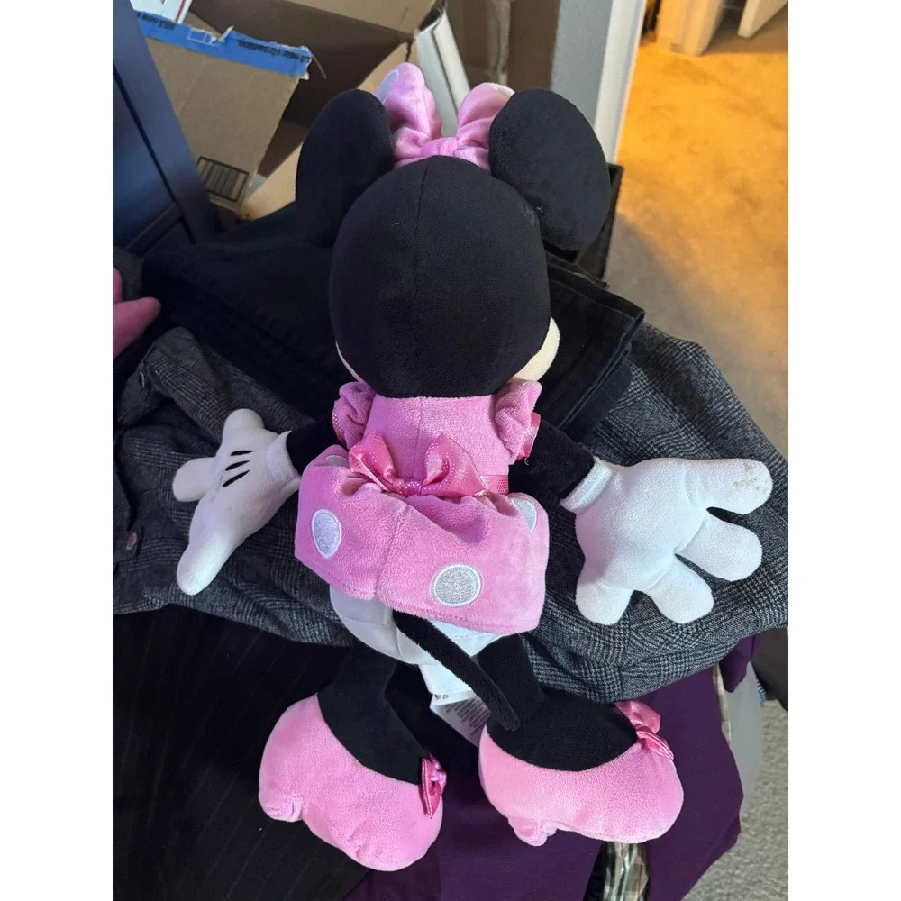 DISNEY STORE Large 21 1/4 Inches‎ Mickey and Minnie Mouse Plush Dolls
